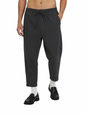 Chapter A/W 2015 Unknown Drop Crotch Cropped Pants Charcoal Gray Mens Size 36